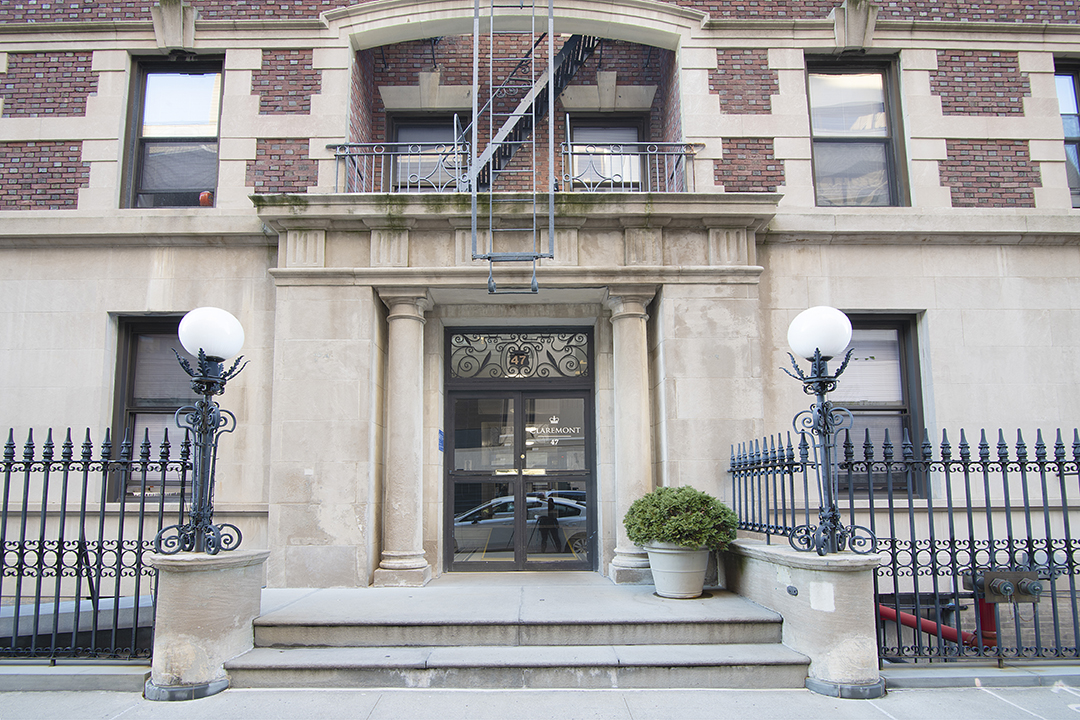 Exterior of 47 Claremont Avenue