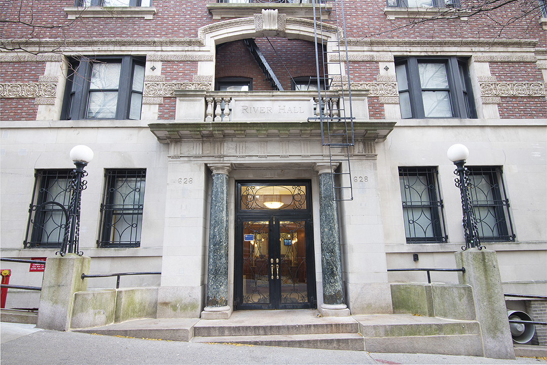 Exterior photo of River Hall