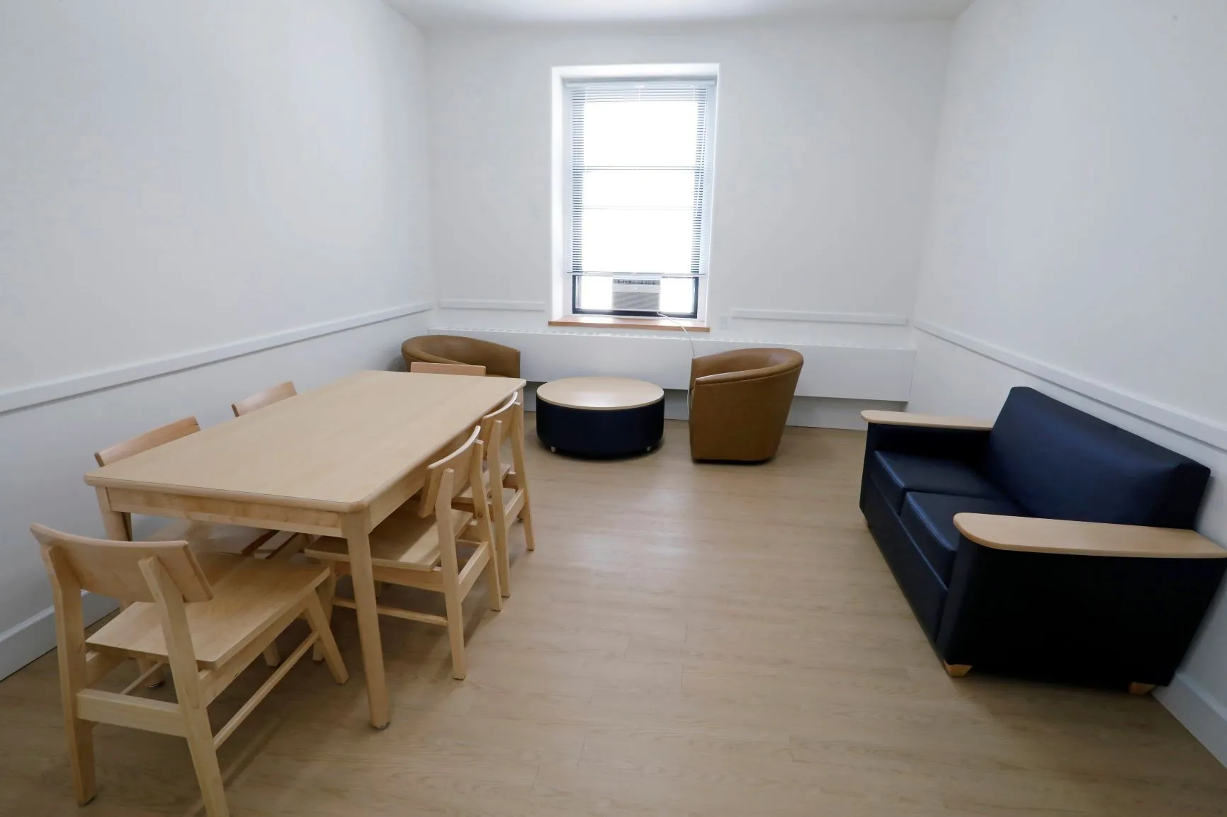 Hogan Hall suite living area